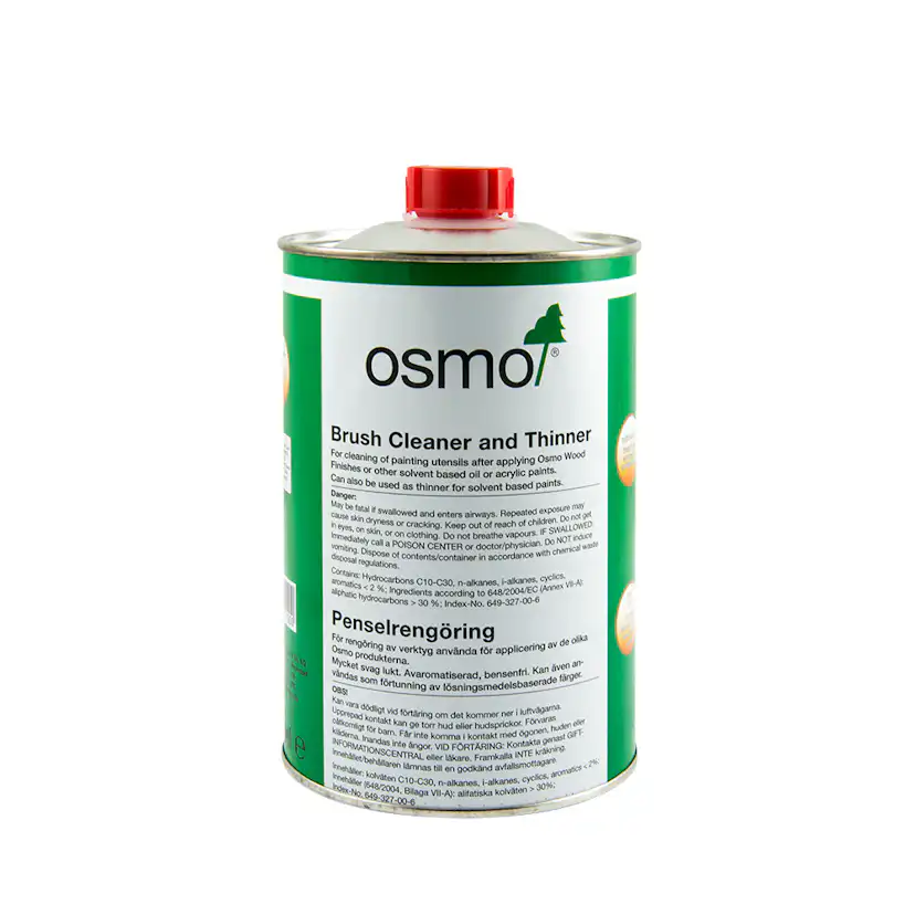 Penselrengöring Osmo 8000 1,0 liter