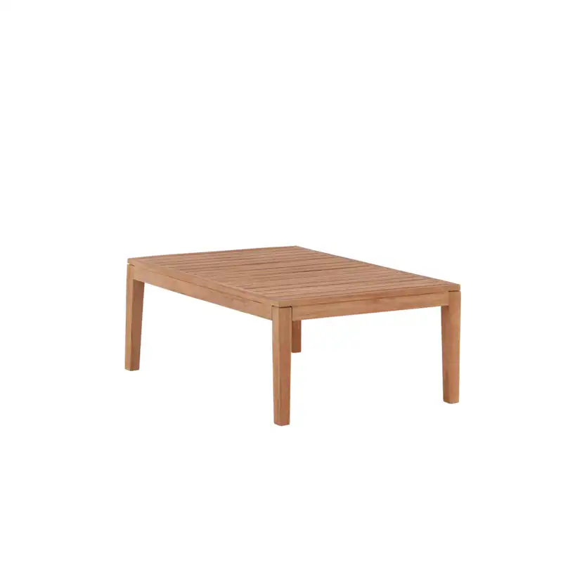 Soffbord Venture Home Amlan Natur Teak Fyrkantigt Vardagsrumsbord