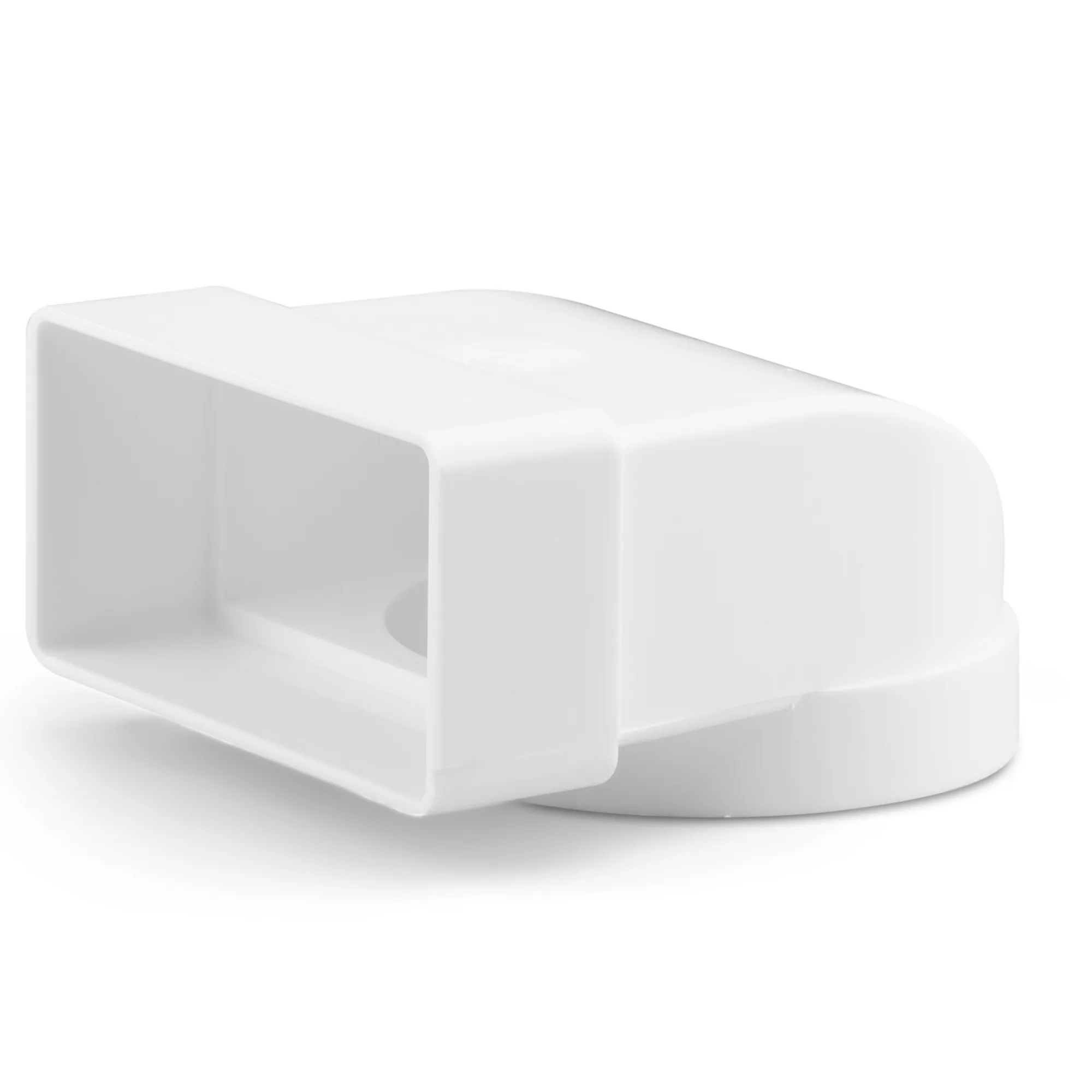 Böj Fresh 90° Rekt/Cirk 110x54 mm Plast