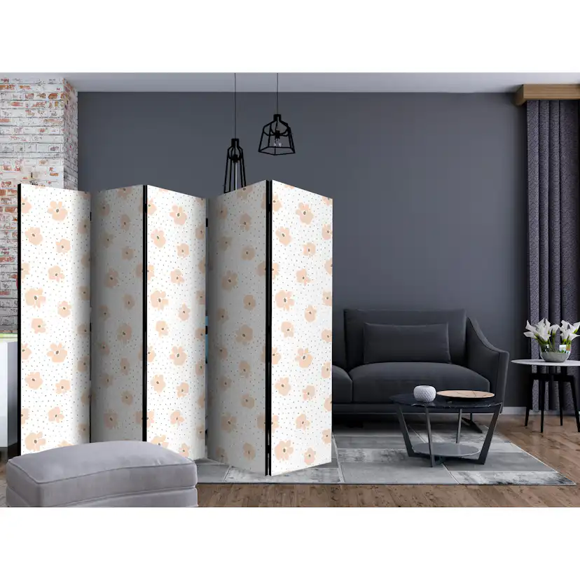 Rumsavdelare Arkiio Children Flowers II 225x172 cm