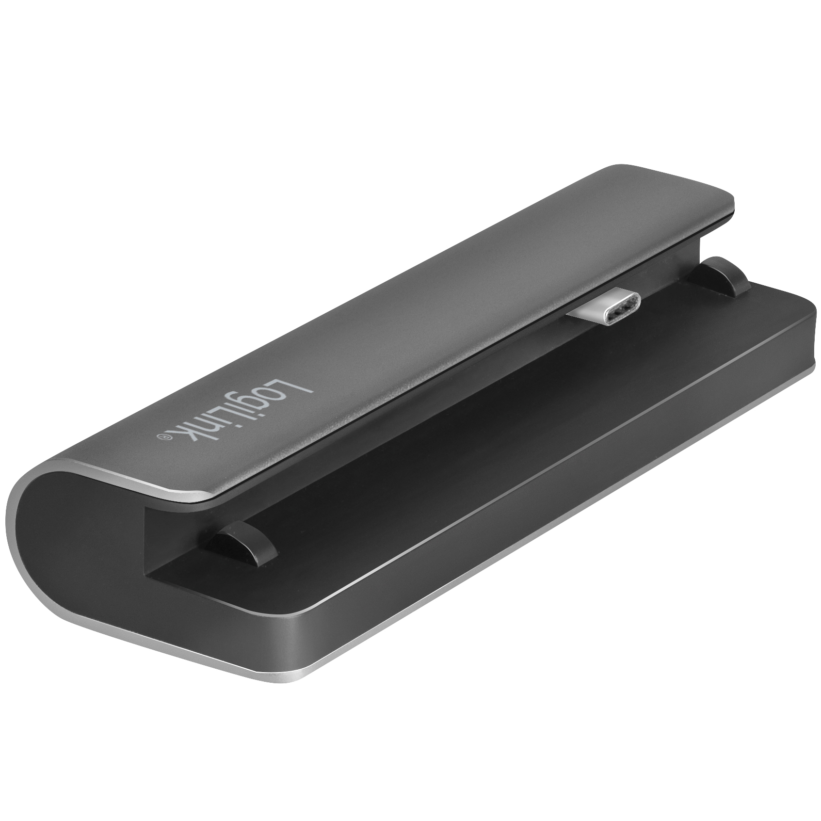 USB-dockningsstation LogiLink iPad 7-port USB3.2 Alu