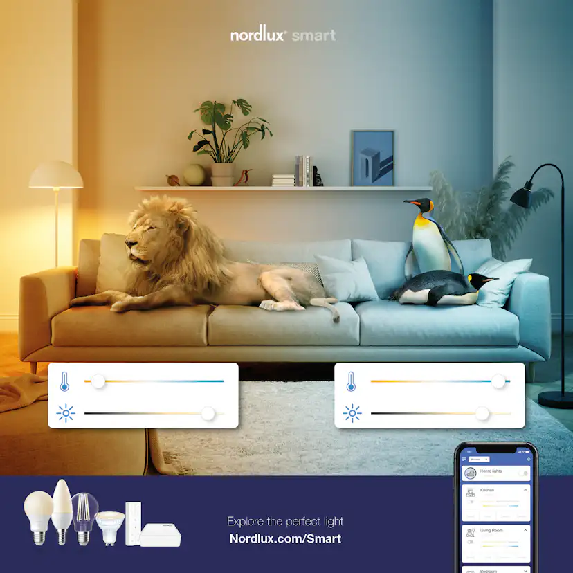 Ljuskälla Nordlux Smart Startkit