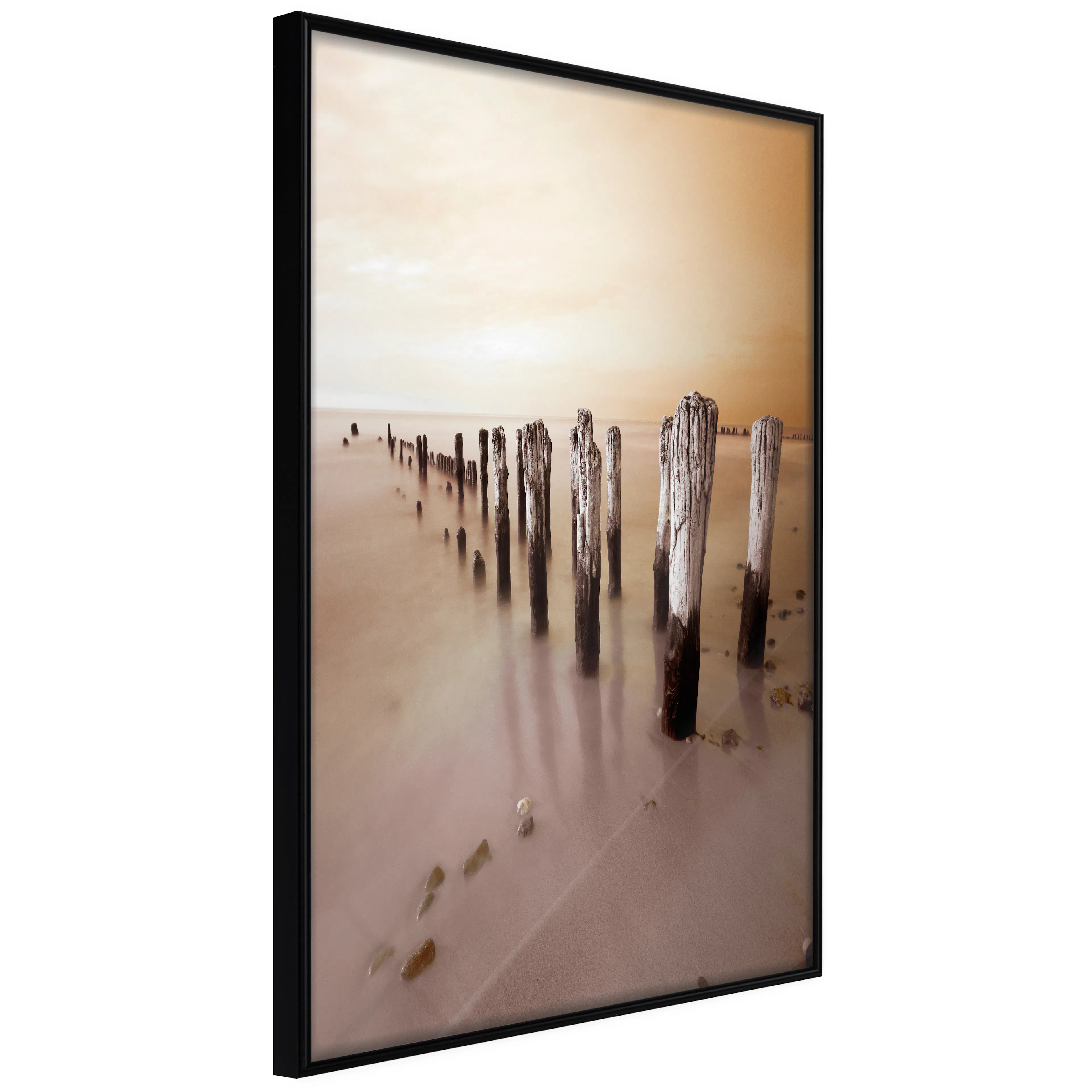 Affisch - Autumn Outflow [Poster] 40x60 Svart ram, 40x60 cm