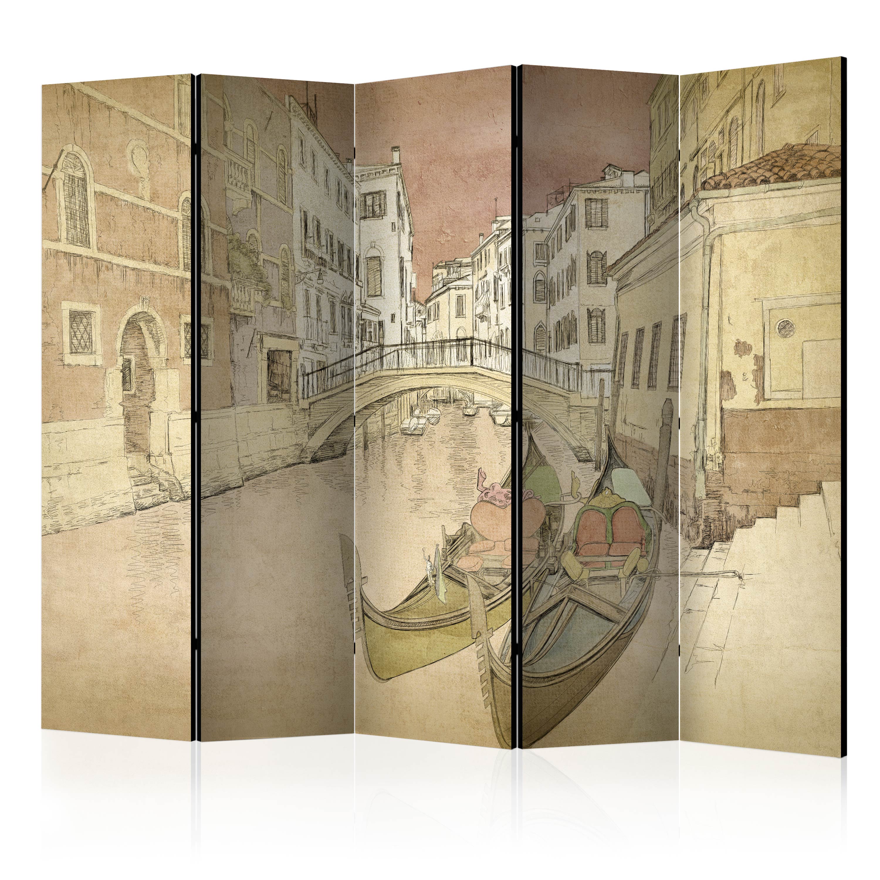 Rumsavdelare Arkiio Gondolas in Venice II 225x172 cm