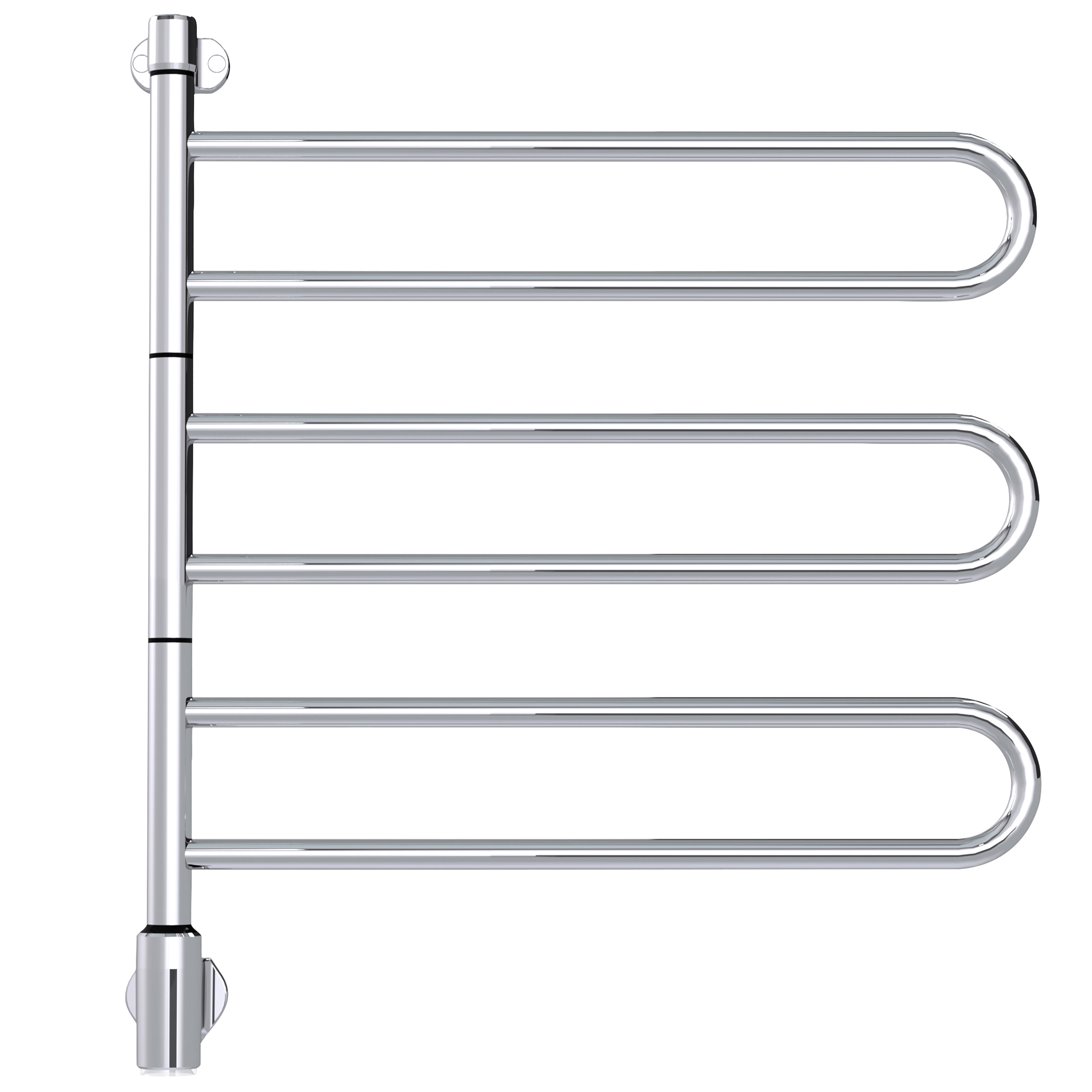 Handdukstork Flex U 3/650 M2 Rostfritt Stål, U3/650 mm, med Momento II