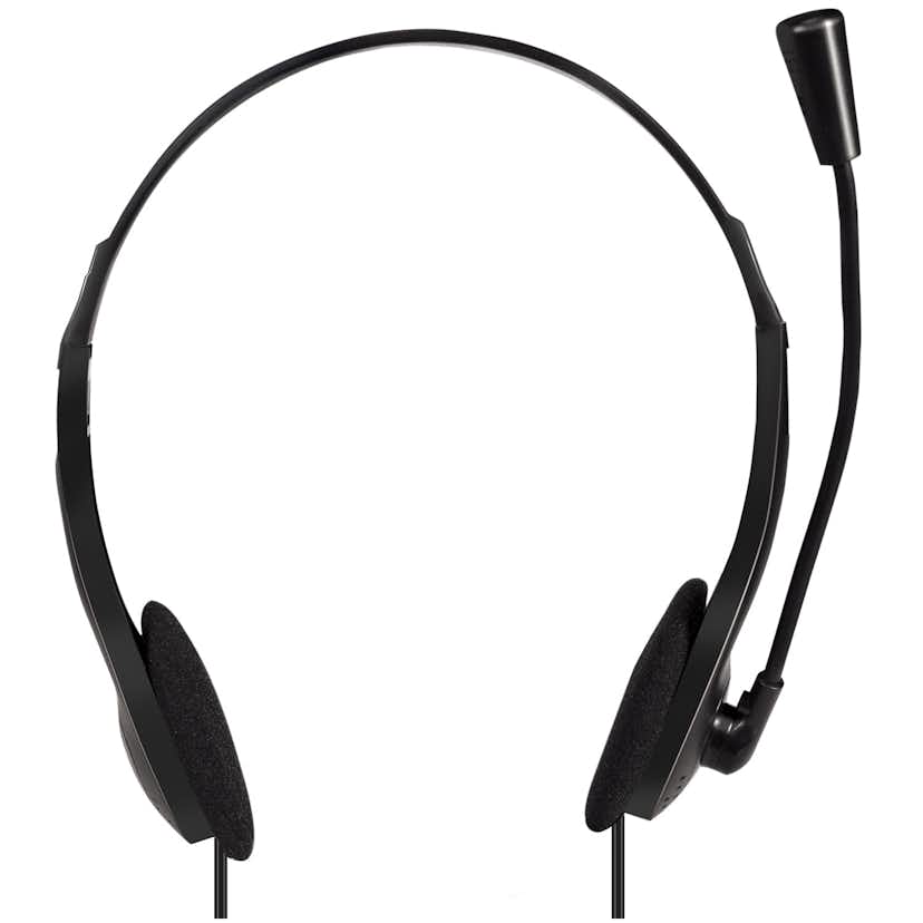 PC-headset LogiLink Stereo Med Mikrofon 1x3,5mm-kontakt