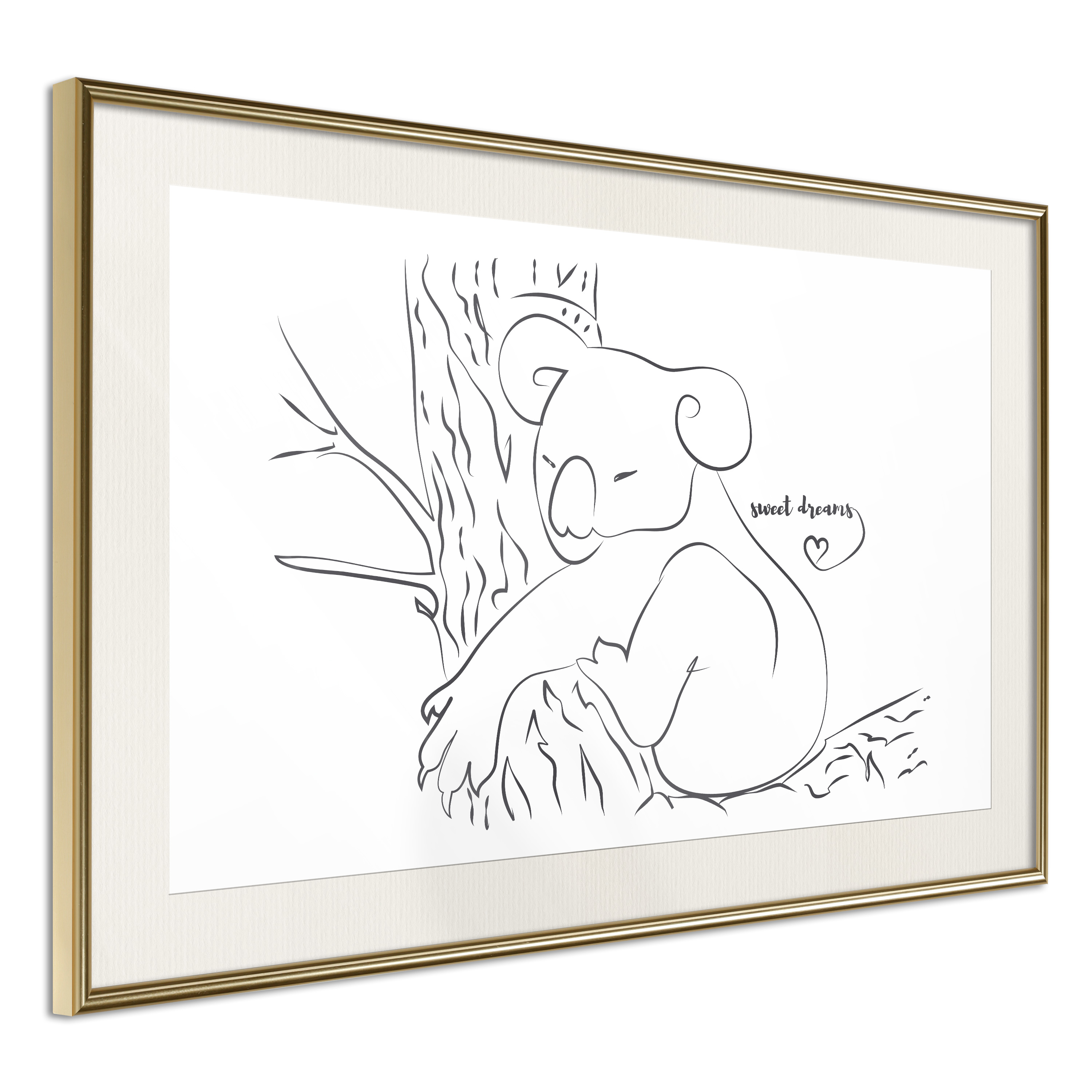 Poster Artgeist Affisch Sleepy Koala