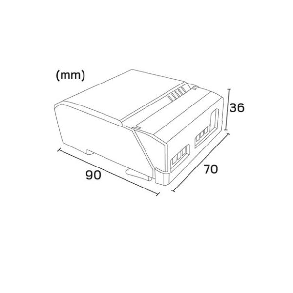 LED-Converter Hide-a-lite Jolly DIN, Dimbar