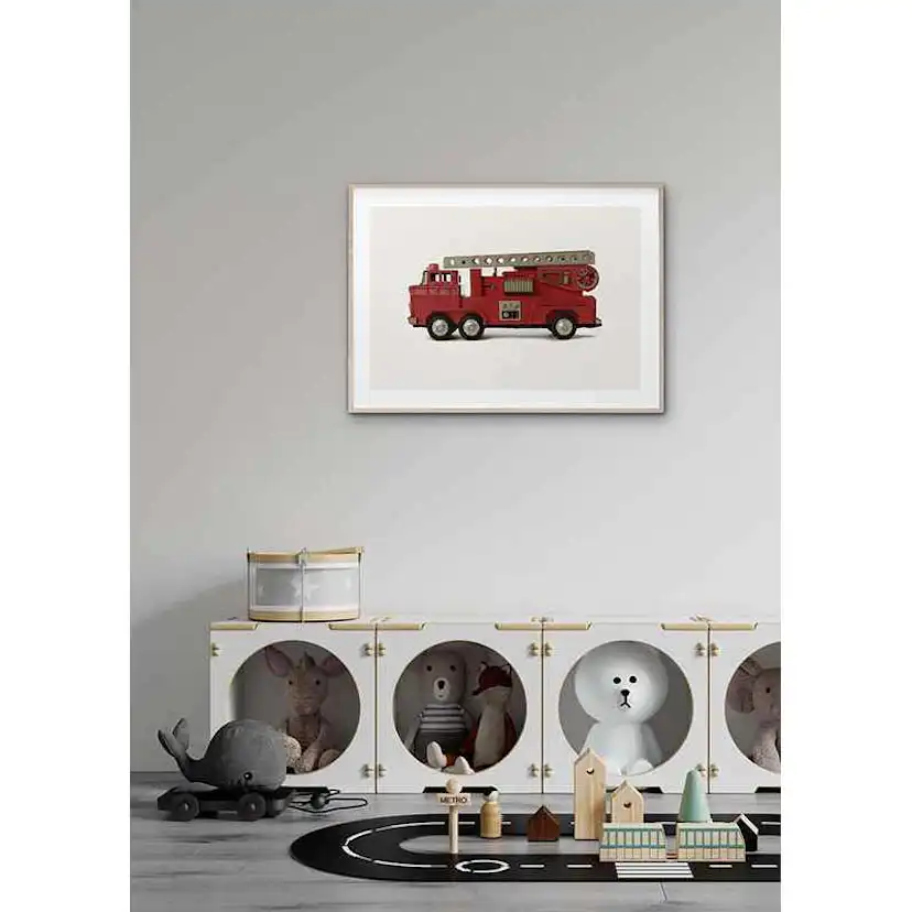 Poster Gallerix Fire Truck