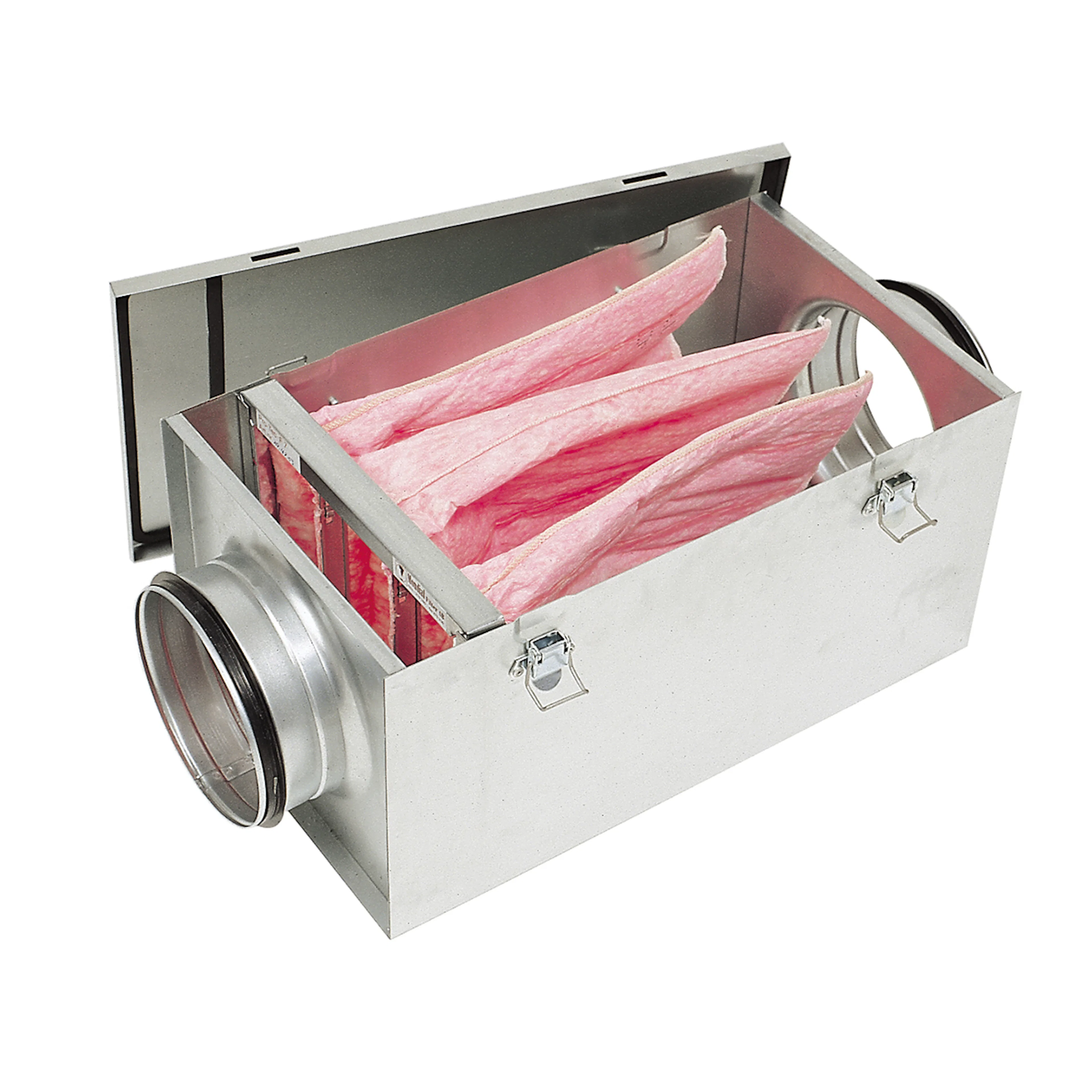 Filterlåda Östberg Flf 100 Inkl F7 Filter Samt 2st Tryckuttag