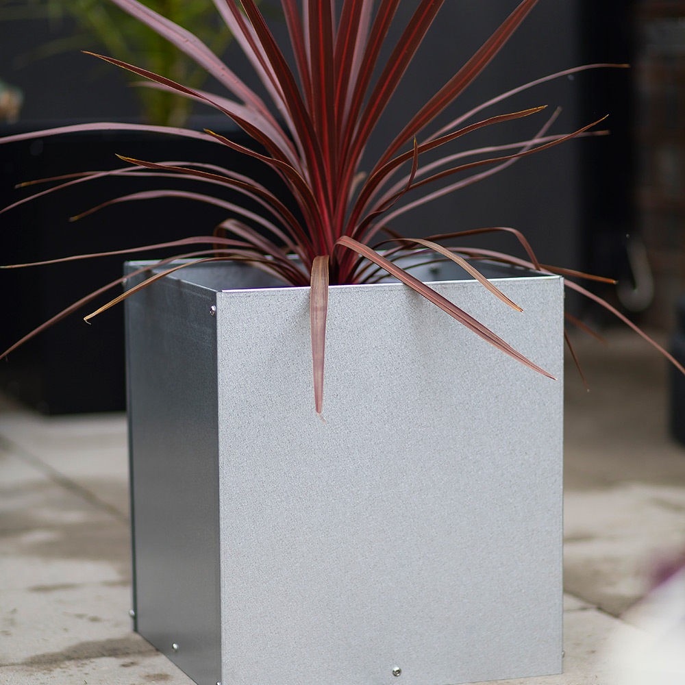 Kruka Skotte Garden Zinkplåt 40X40X45 cm