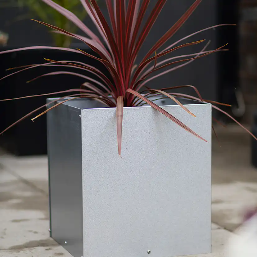 Kruka Skotte Garden Zinkplåt 40X40X45 cm