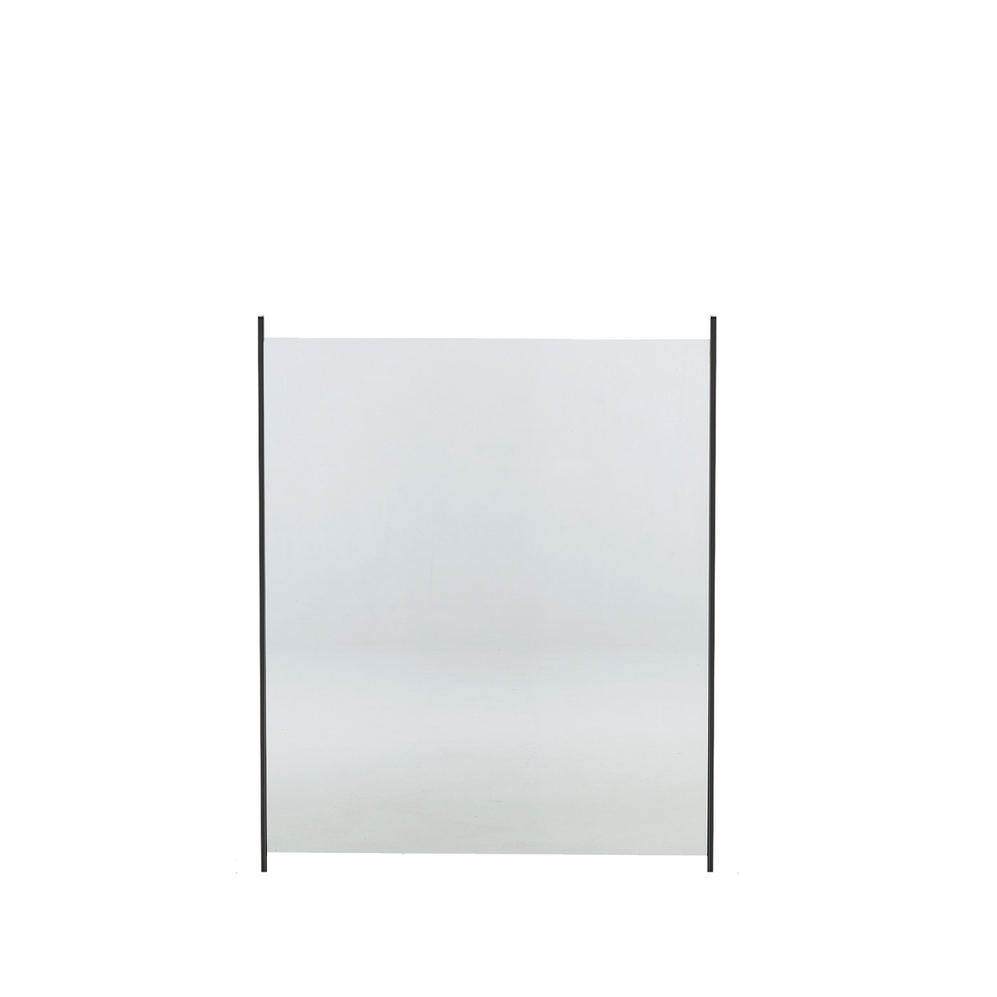 Glass fence for aluminium posts H:100 x W:80 cm, clear glass 800 mm