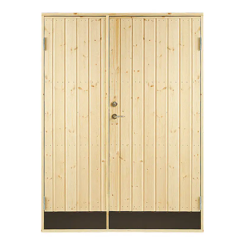 Dubbeldörr Jabo 18° Rak 15,3x19