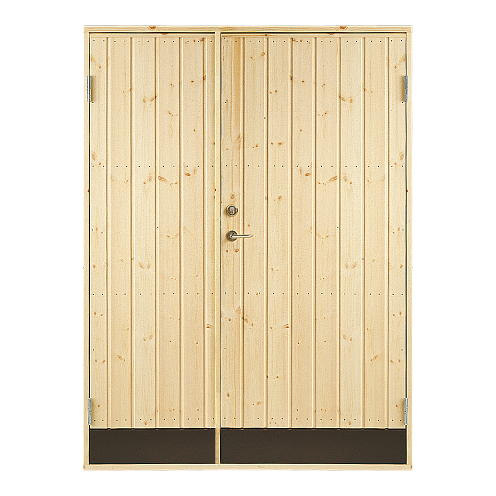 Dubbeldörr Jabo 10° Rak 13x19