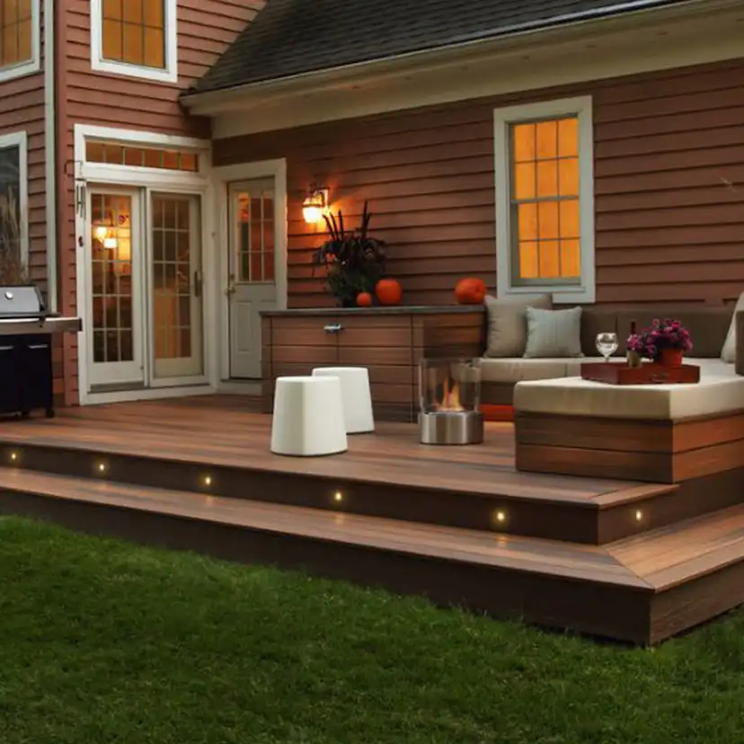 Decklight Gelia Trädgårdsbelysning 6-Pack Set Inkl Trafo 5W