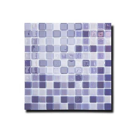 Mosaik Lhådös Glasmosaik Mix Lila 2,5x2,5 cm