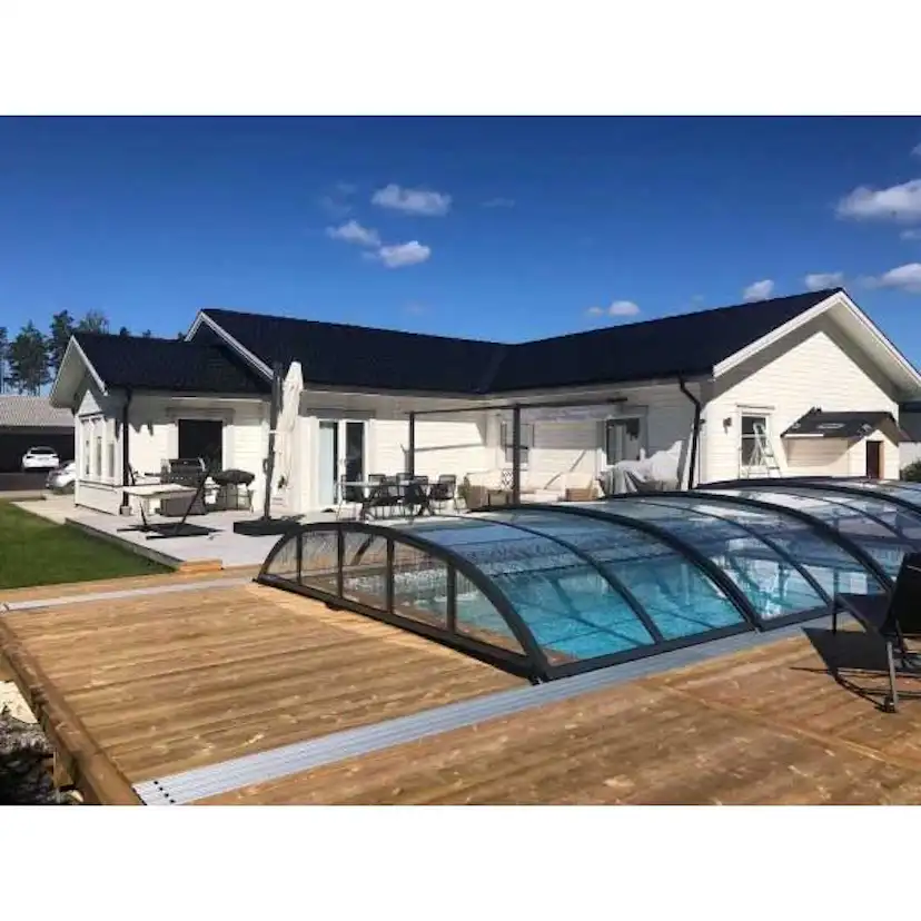 Pooltak Nordenspa Lillehammer BOX 3,50 x 6,47 Kanalplast