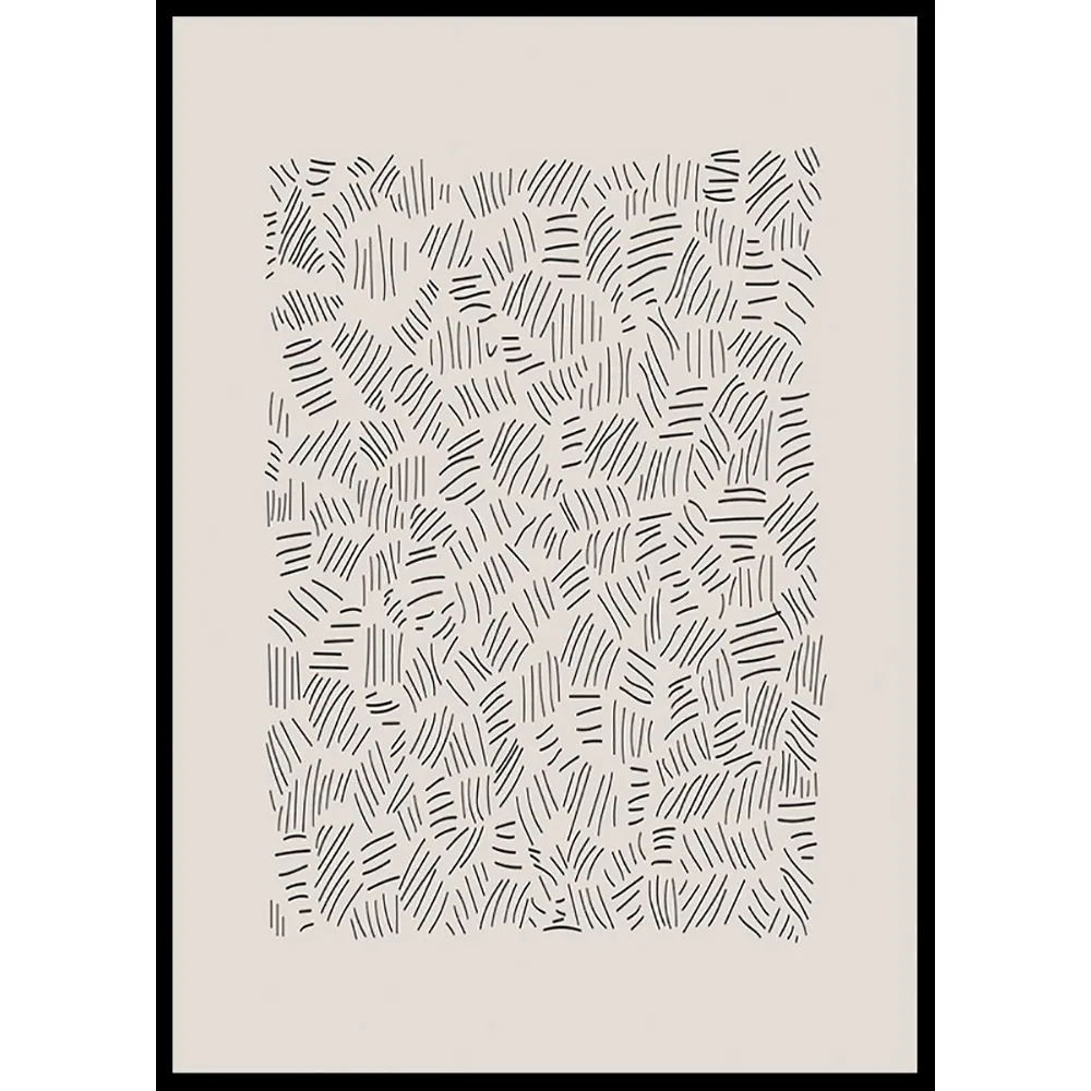 Poster Gallerix Abstract Mess Pattern