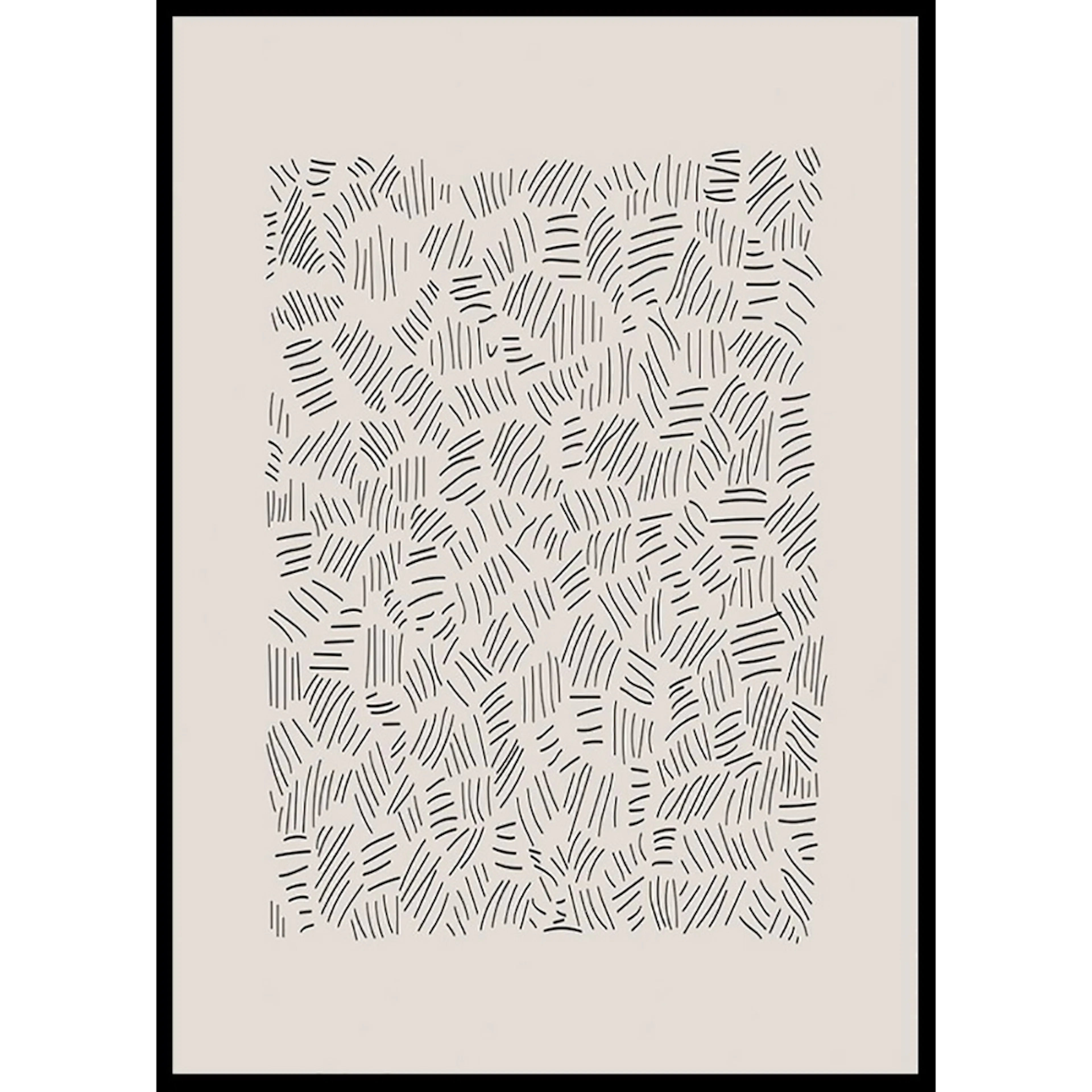Poster Gallerix Abstract Mess Pattern
