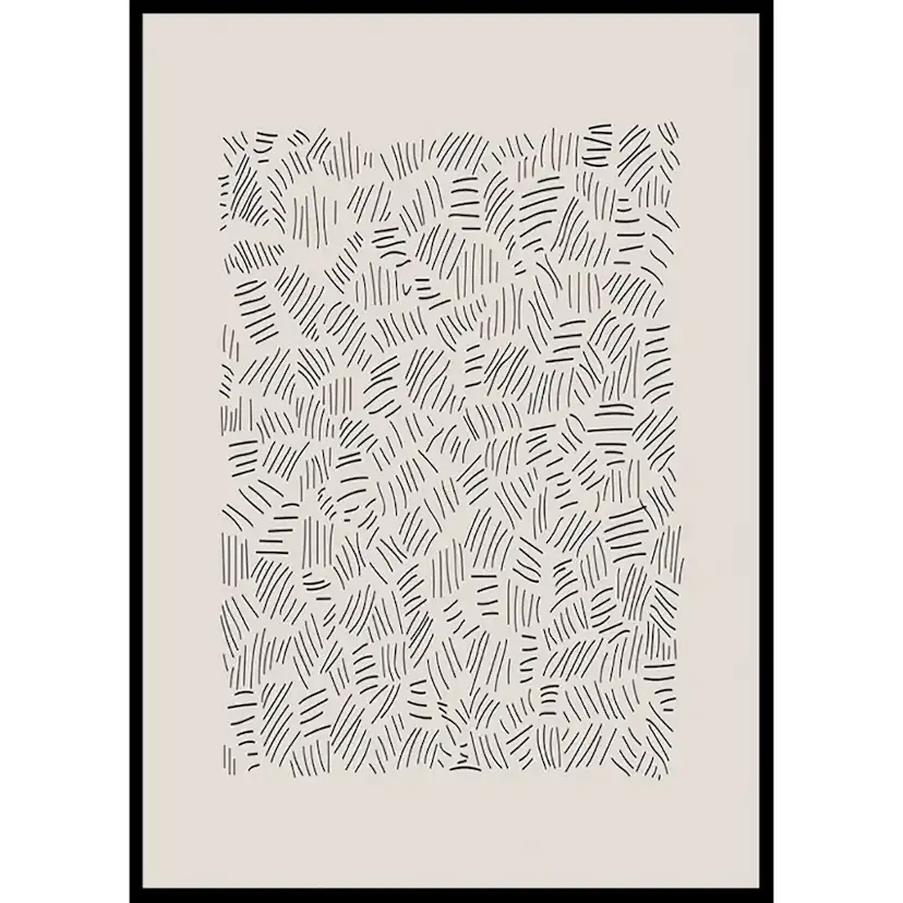 Poster Gallerix Abstract Mess Pattern