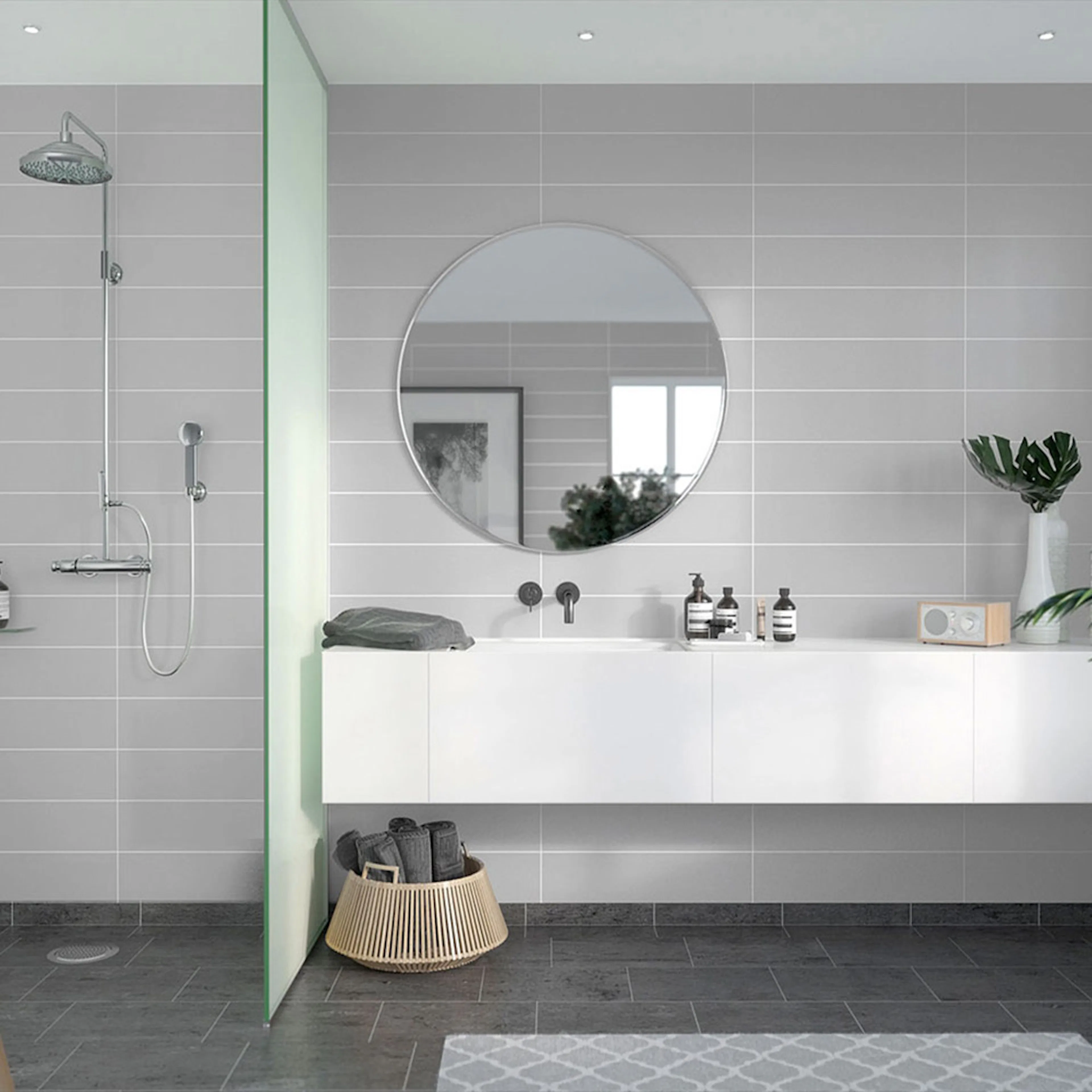 Våtrumsskiva Fibo 11x620x2400 Light Grey 2090-M6015EM