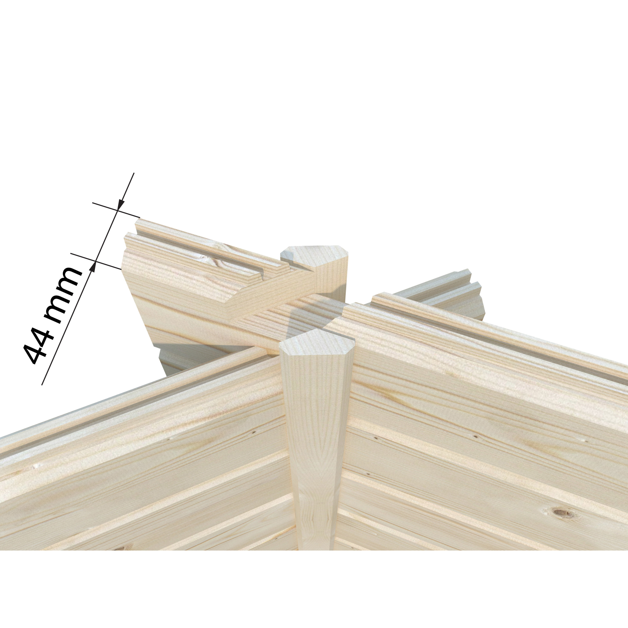 Lusthus Hanna 20,3 m2 Obehandlad