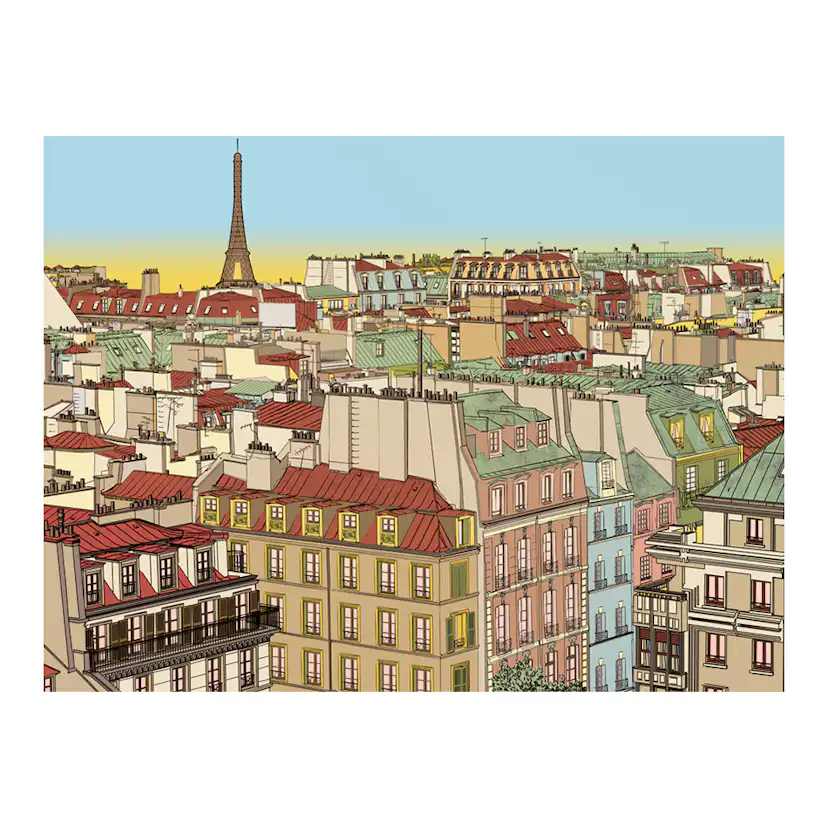 Fototapet Arkiio God Morgon Paris!