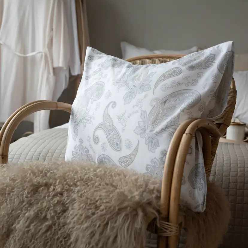 Påslakanset Borganäs of Sweden Tilly Enkelsäng Grå