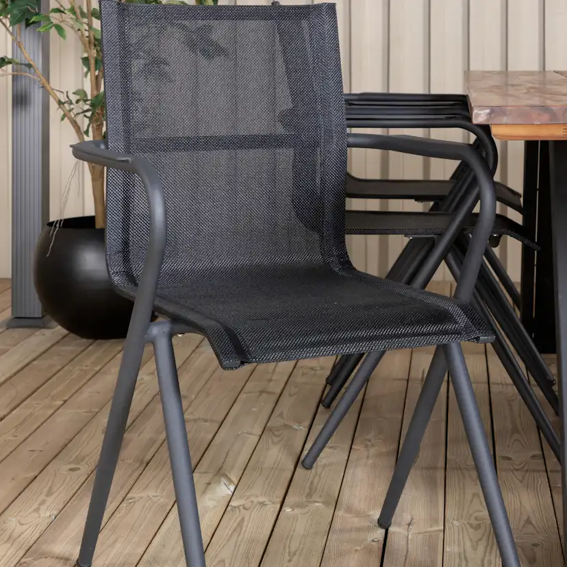 Matgrupp Venture Home Doni med 6 Anve Matstolar