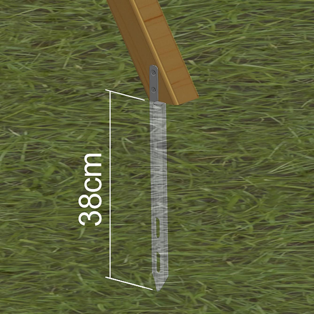 Förankring Exit Toys för Lekutrustning & Lekstuga 4-Pack