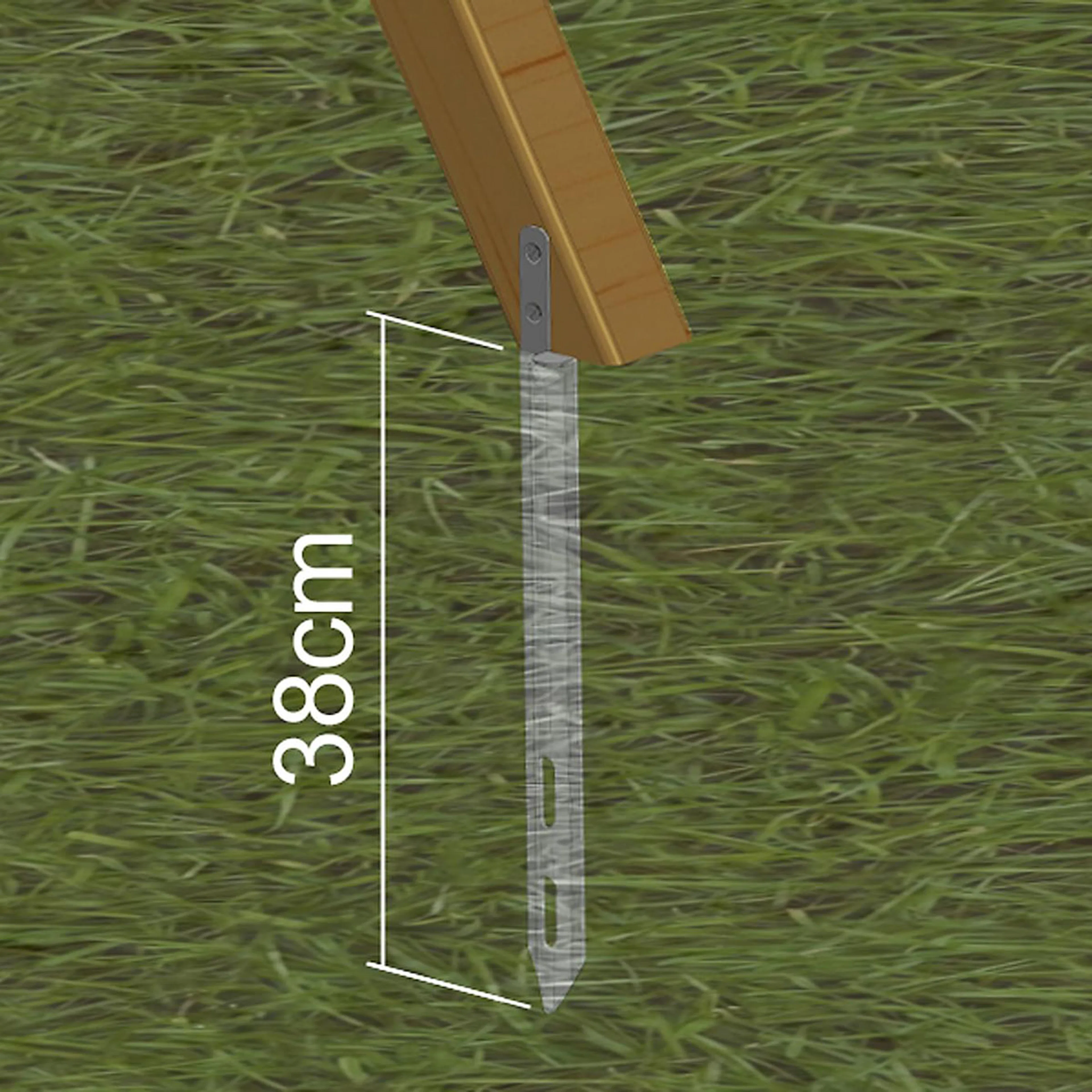 Förankring Exit Toys för Lekutrustning & Lekstuga 4-Pack