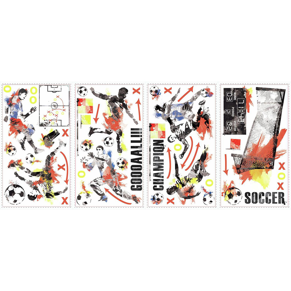 Väggdekor RoomMates Men's Soccer Champion