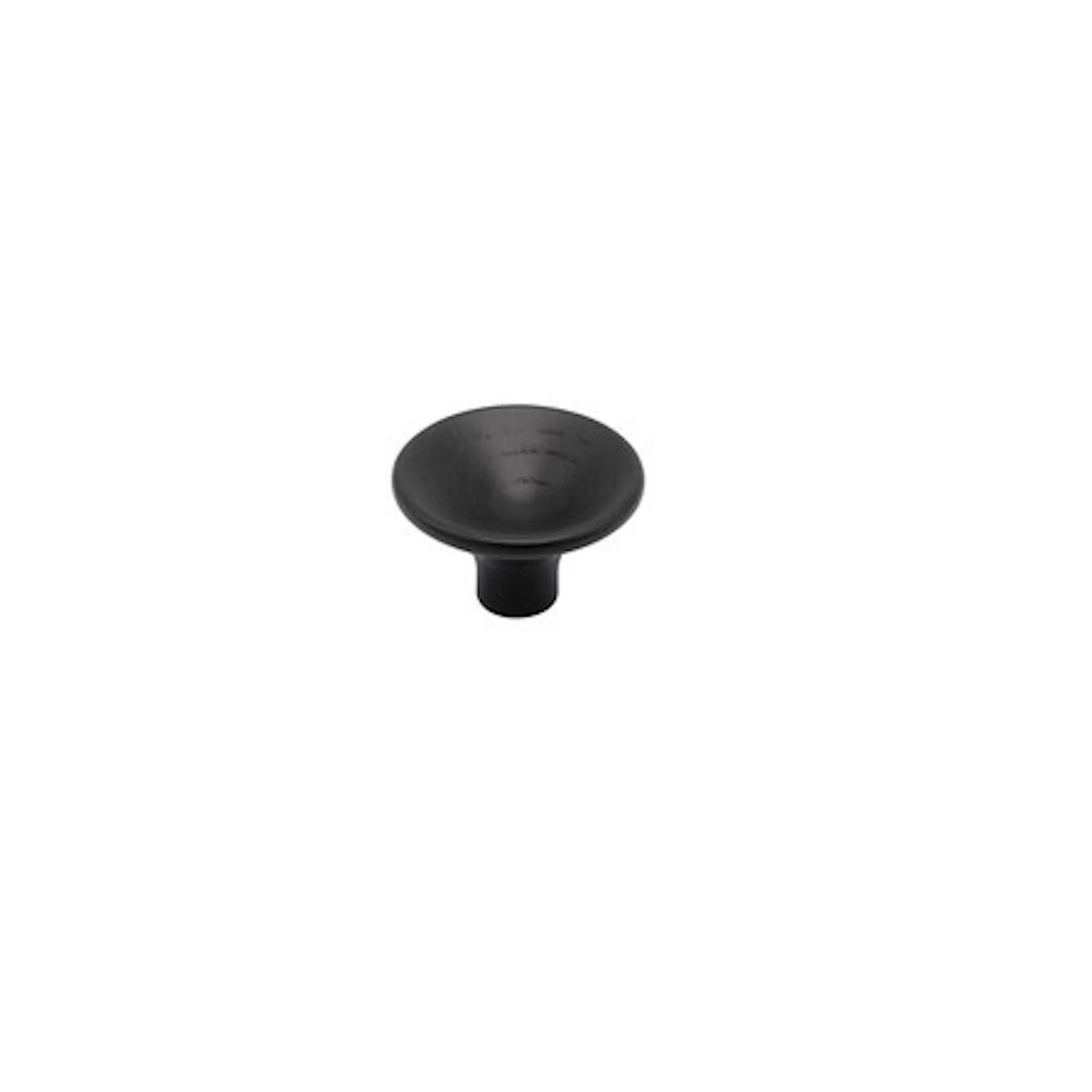Knopp Trumpet- 38 svart Svart, Diameter: 38 mm
