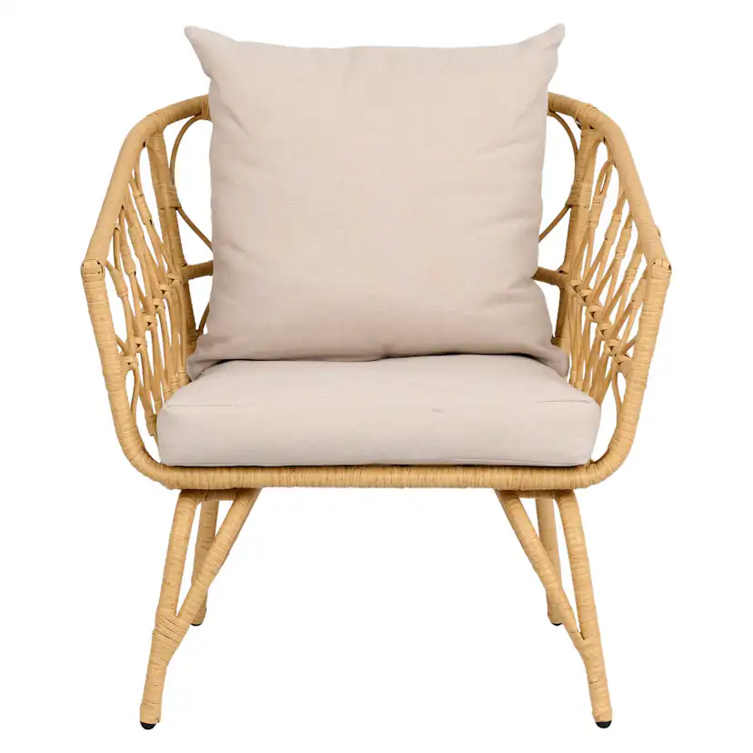 Loungeset ENVY DESIGN Magrethe Utemöbler med Dynor i Rotting