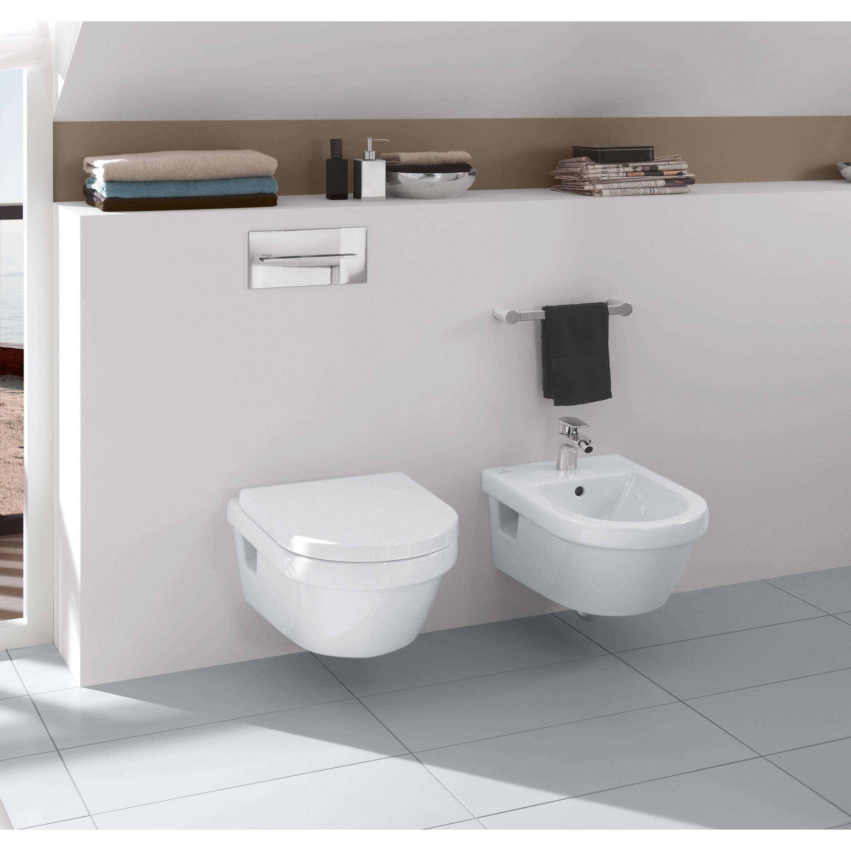 Vägghängd Toalettstol Villeroy & Boch Architectura Rundad