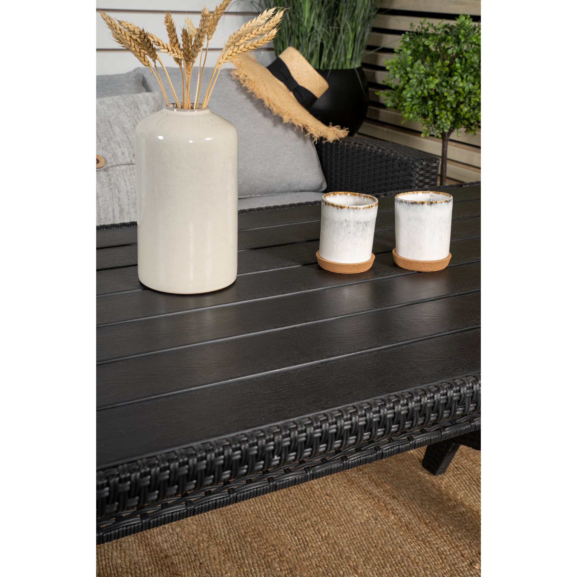 Brentwood Corner sofa - Black/Grey Svart/Grå