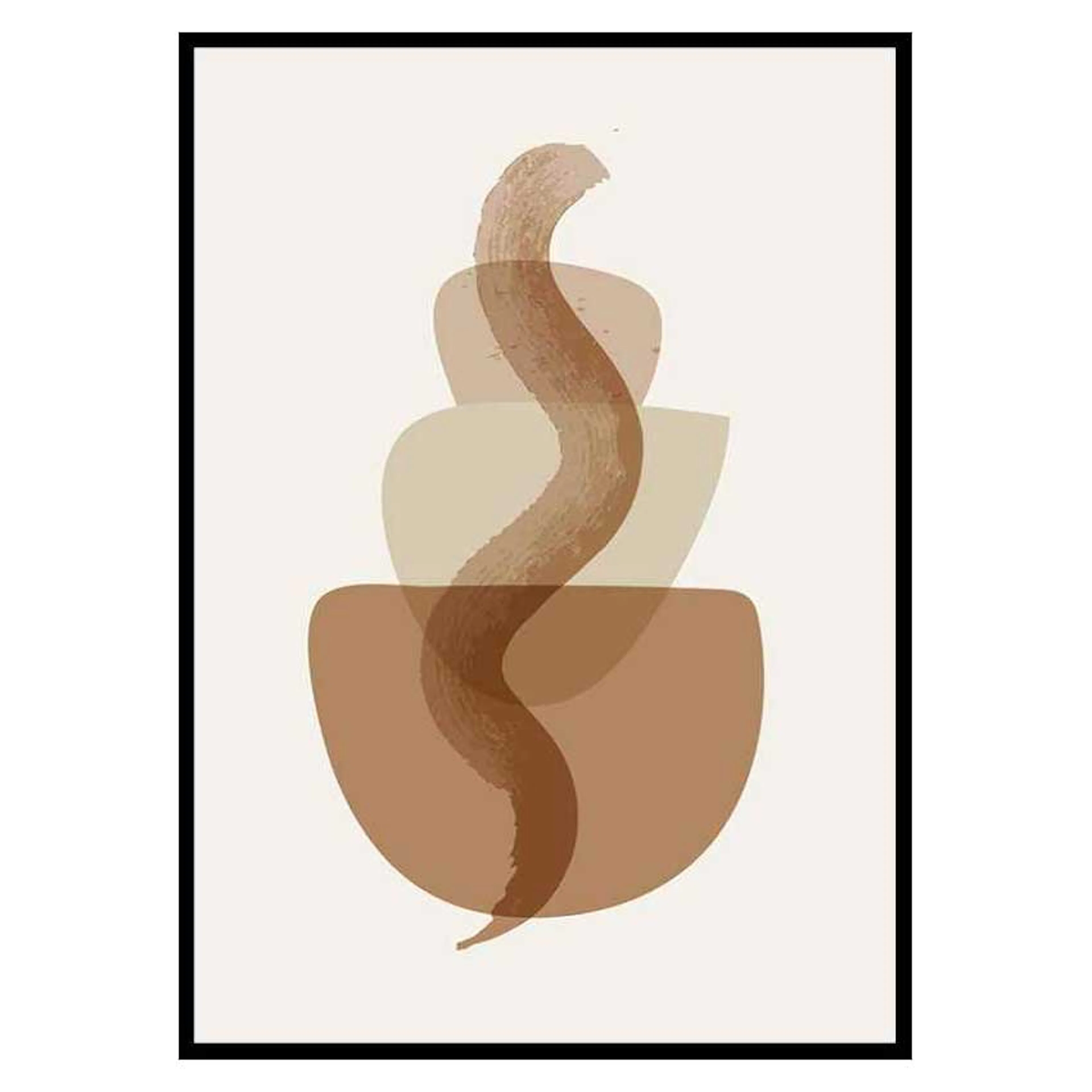 Poster Gallerix Watercolor Shapes