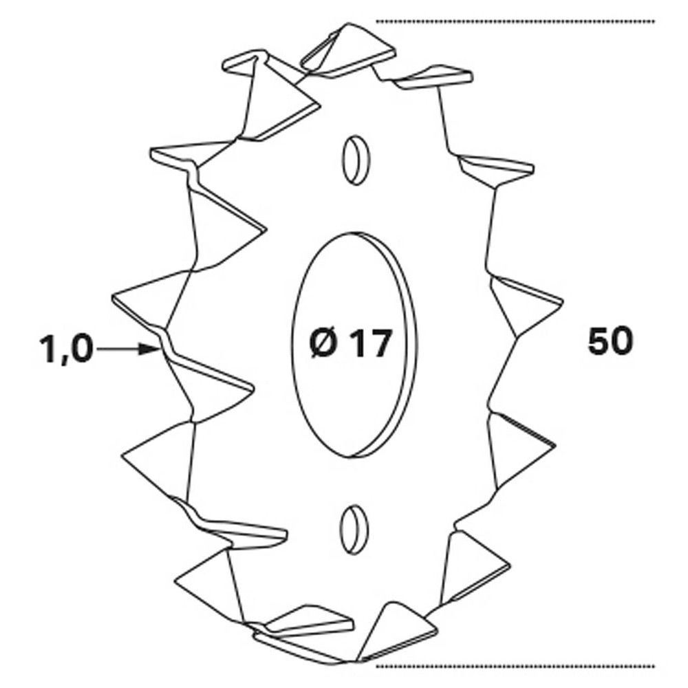 Förstärkningsbricka FAST SPD Dub