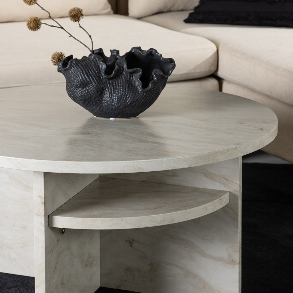 Soffbord Venture Home Ålesund Rund