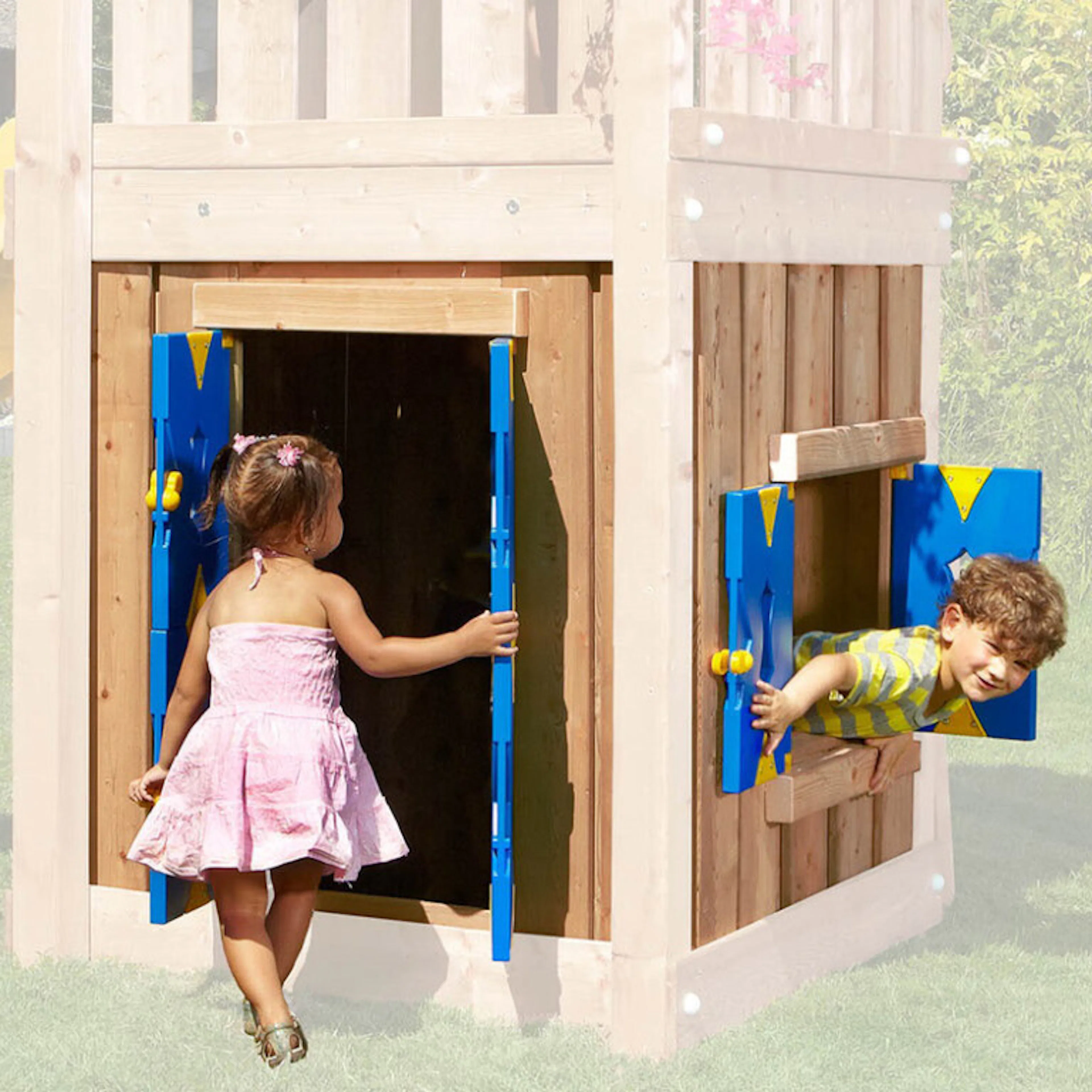 Lekhus Jungle Gym Playhouse T/125 cm PF