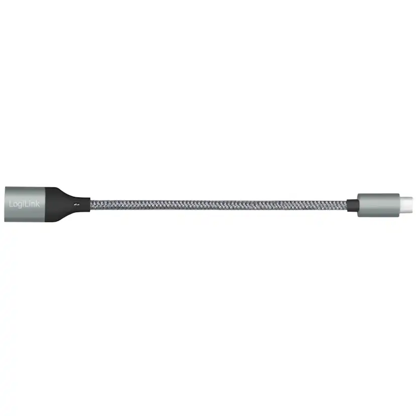USB-C -hane till USB-A hona LogiLink OTG 15W 0,15 m