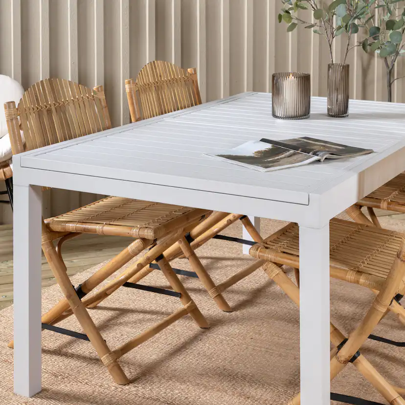 Matgrupp Venture Home Marbella med 4 Cane Stolar