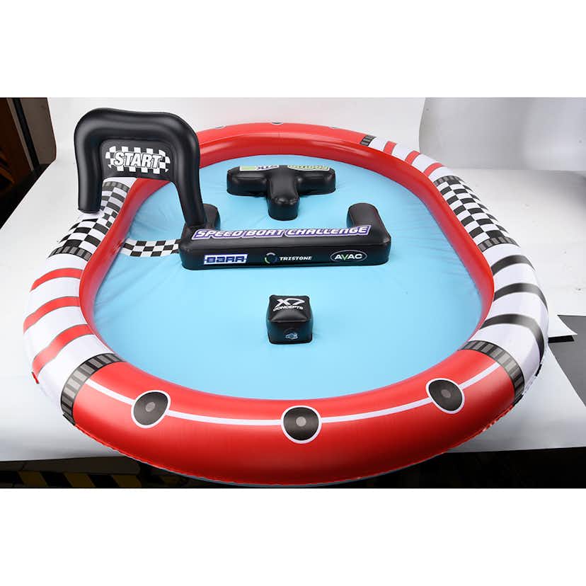 Badleksak Gear4Play Poolrace Mega Dunder med 2 st Radiostyrda båtar