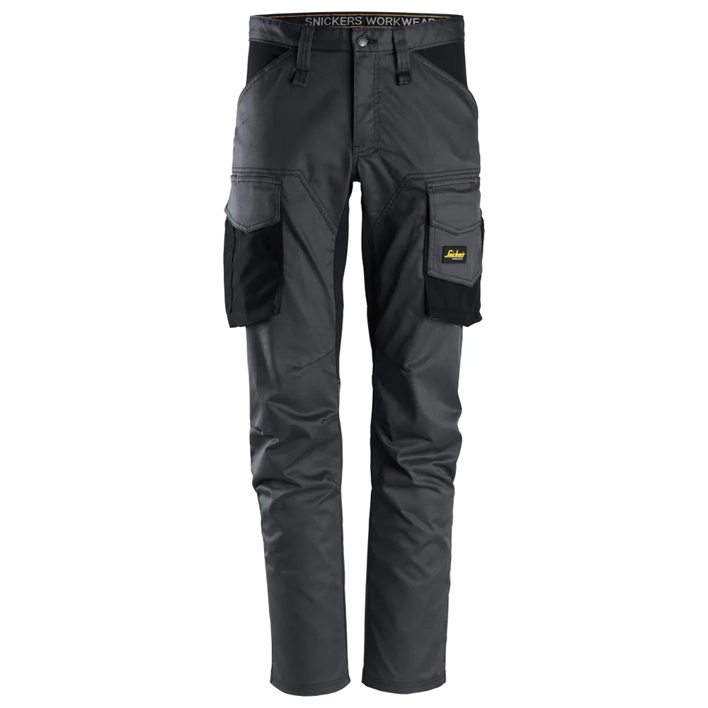 Servicebyxa stretch AW Storlek: 124 , Färg: Steel grey\Black