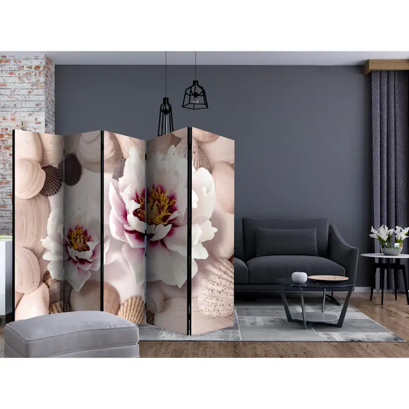 Rumsavdelare Arkiio Flowers and Shells II 225x172 cm