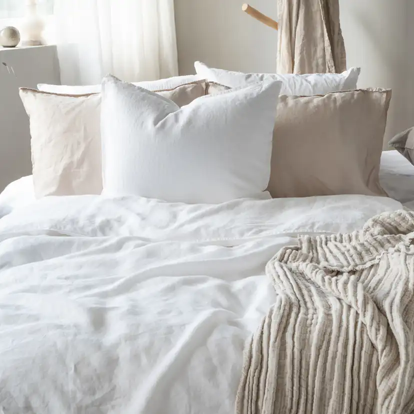 Påslakanset Borganäs of Sweden Linne Dubbelsäng