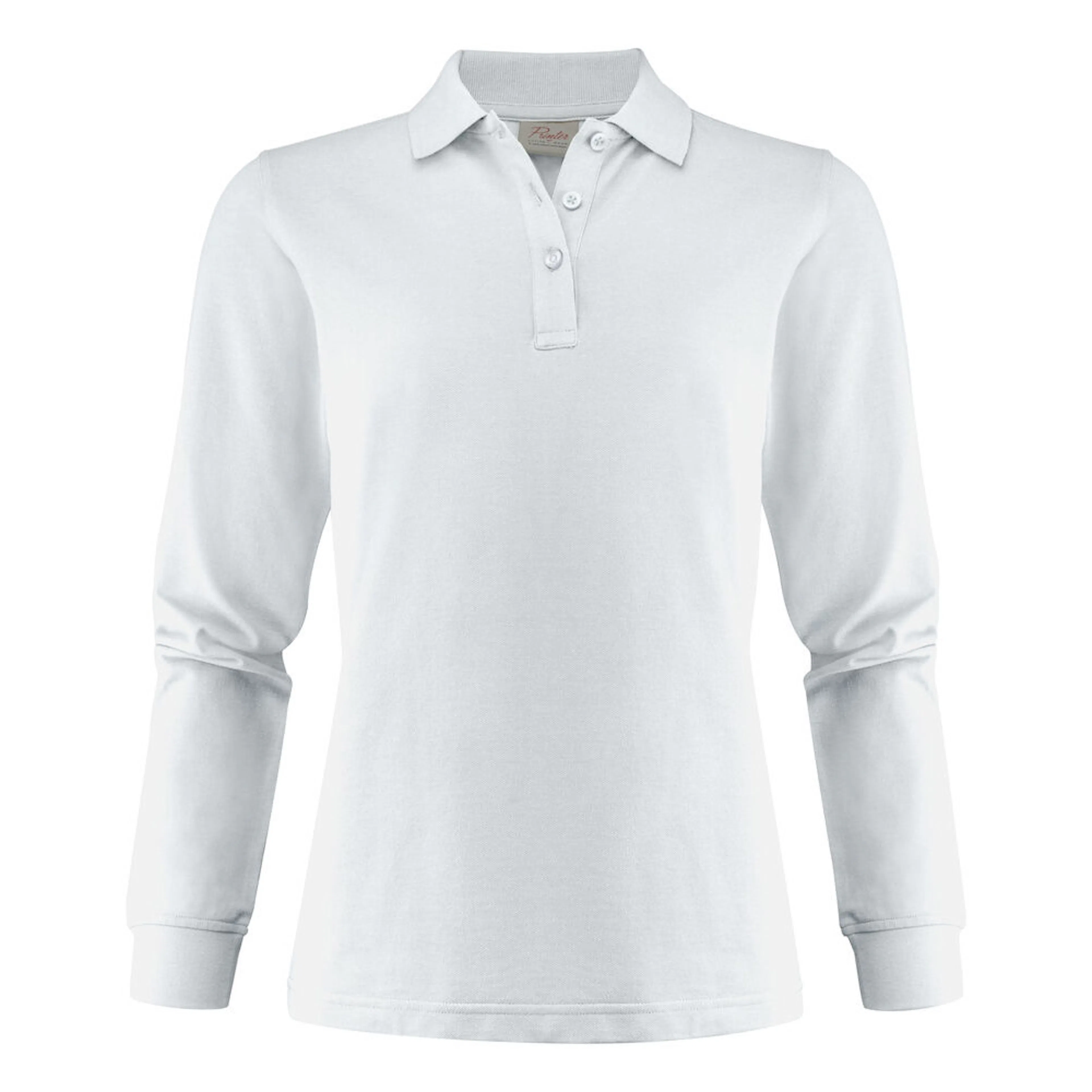 Printer Surf Pro Lady L/S White S Storlek: S, Färg: Vit