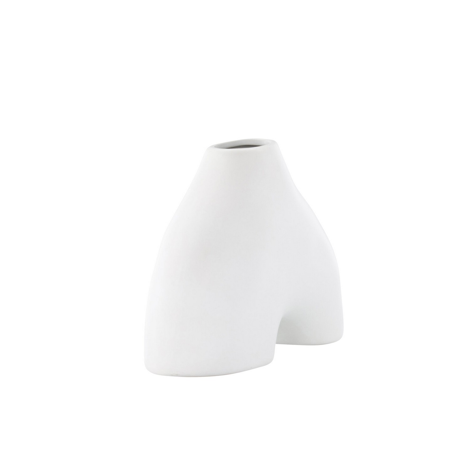 Kento Vase - White - 21*8*15Hcm Vit