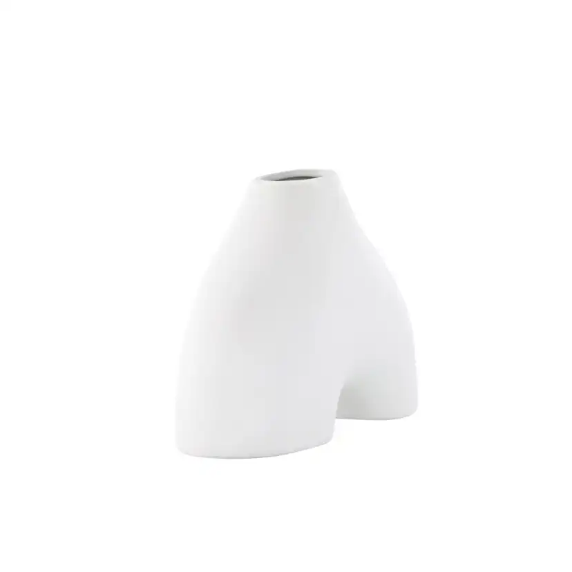 Kento Vase - White - 21*8*15Hcm Vit